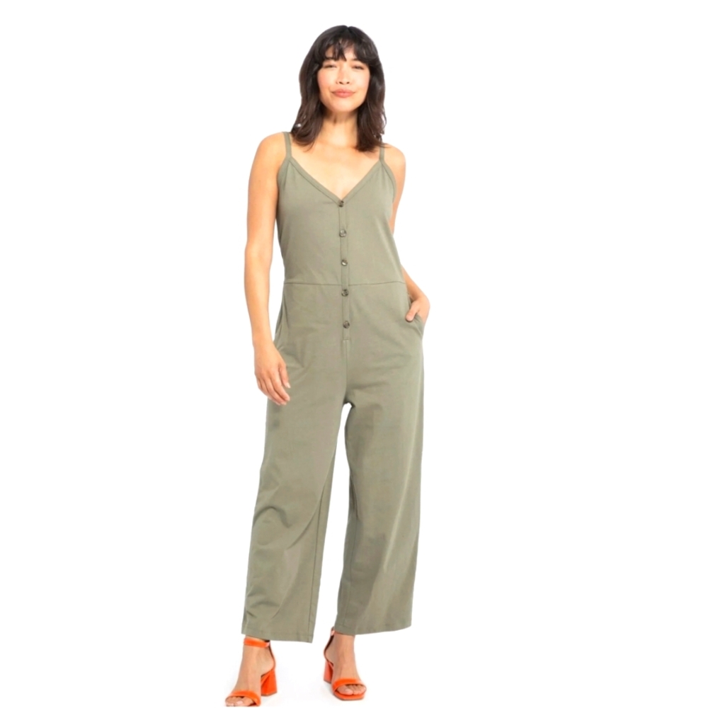 Sanctuary Green Jumpsuit Small